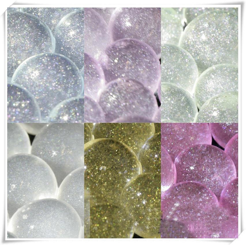 Sparkle 3D Metallic Specks Water Beads- 6 Packs