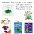 Load image into Gallery viewer, Dark Green Water Gel Beads for Any Decor: Chic DIY Centerpieces
