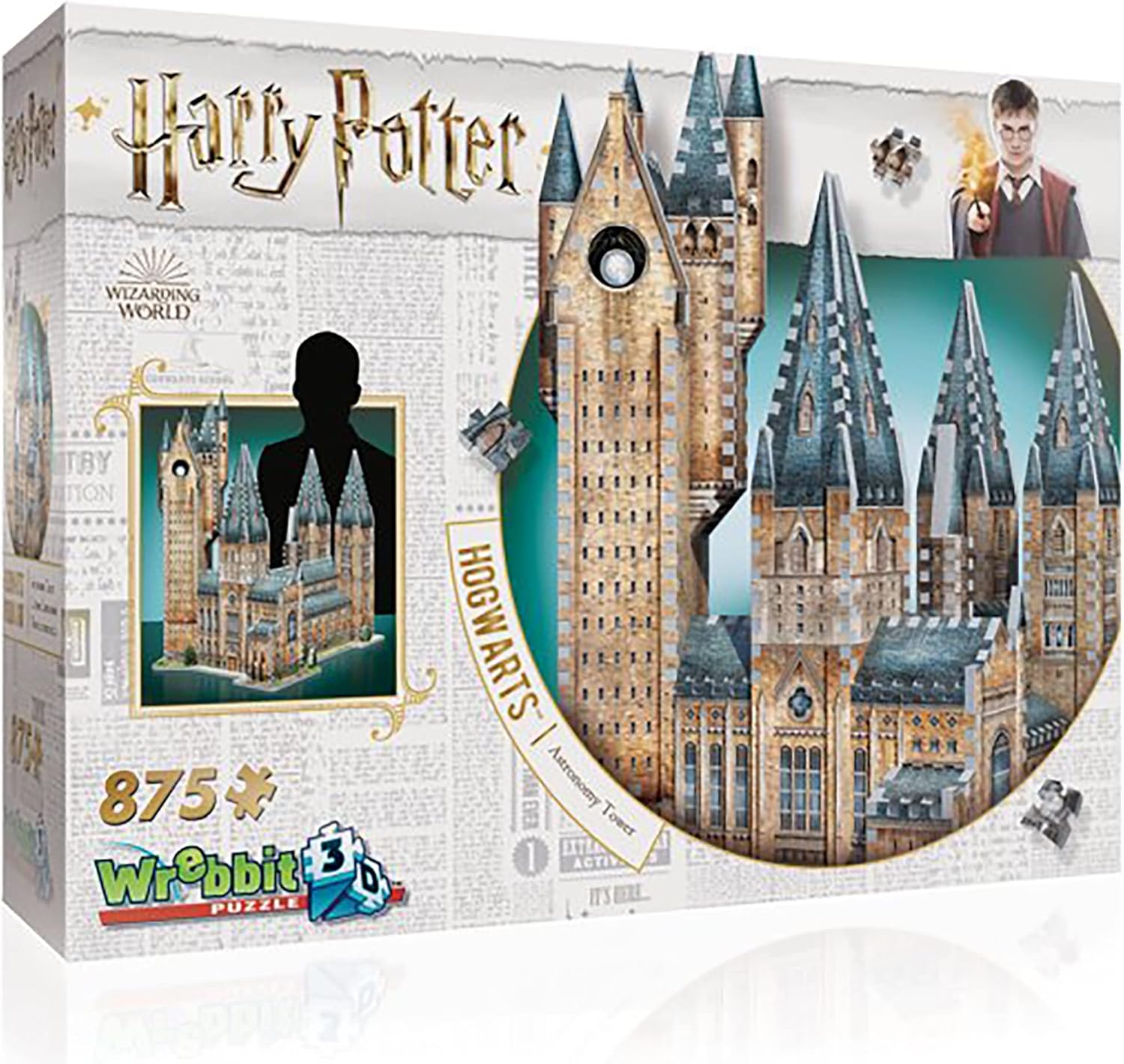 Harry Potter Hogwarts Astronomy Tower 3D Jigsaw Puzzle (875 Pieces)