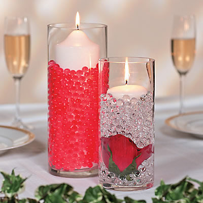 Red Water Gel Beads for Any Decor: Chic DIY Centerpieces