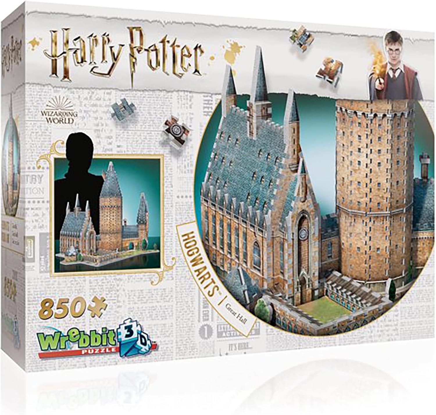 Harry Potter Hogwarts Great Hall 3D Jigsaw Puzzle - 850Piece