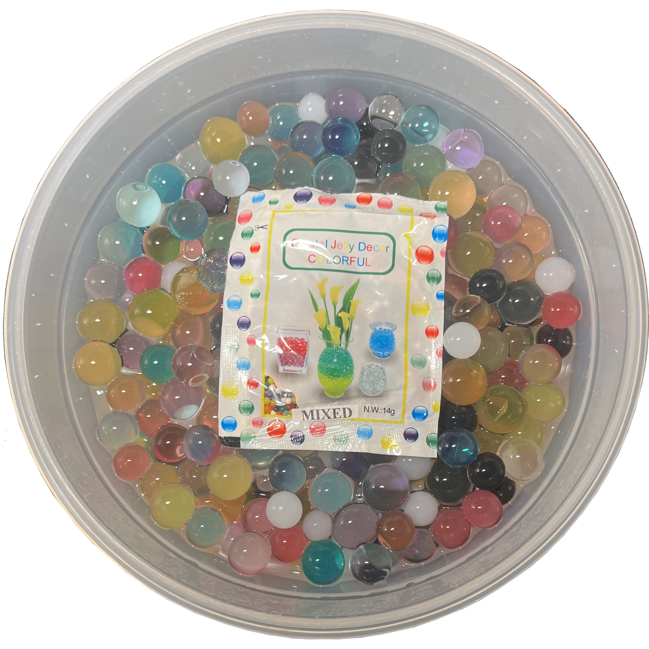 Pastel Water Crystal Gel Beads